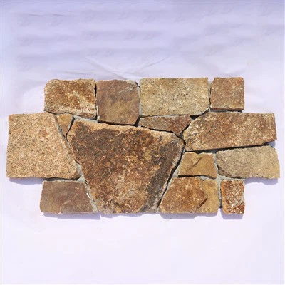 Xapa de pedra entrellaçada Quarcita rovellada JRD-058